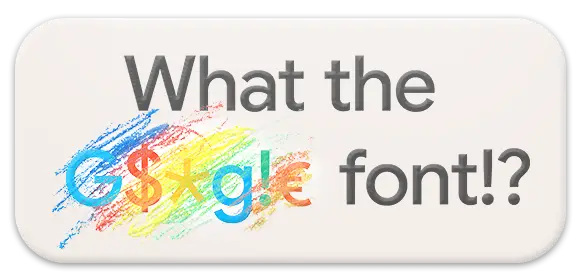 What the Google Font